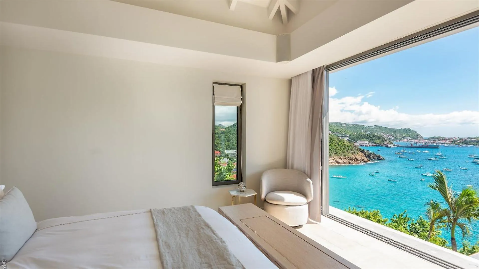 Superb Villa With Panoramic View Over Corossol Bay Gustavia