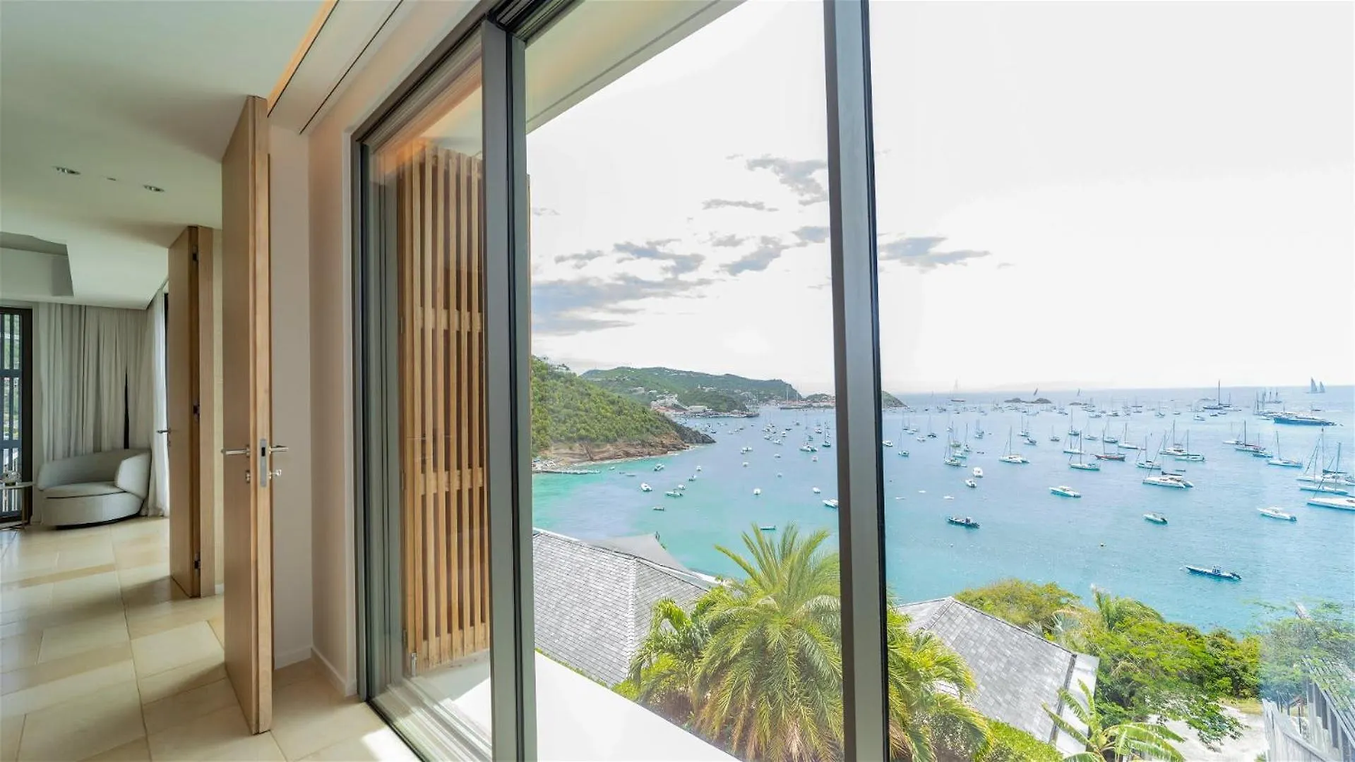 Superb Villa With Panoramic View Over Corossol Bay Gustavia