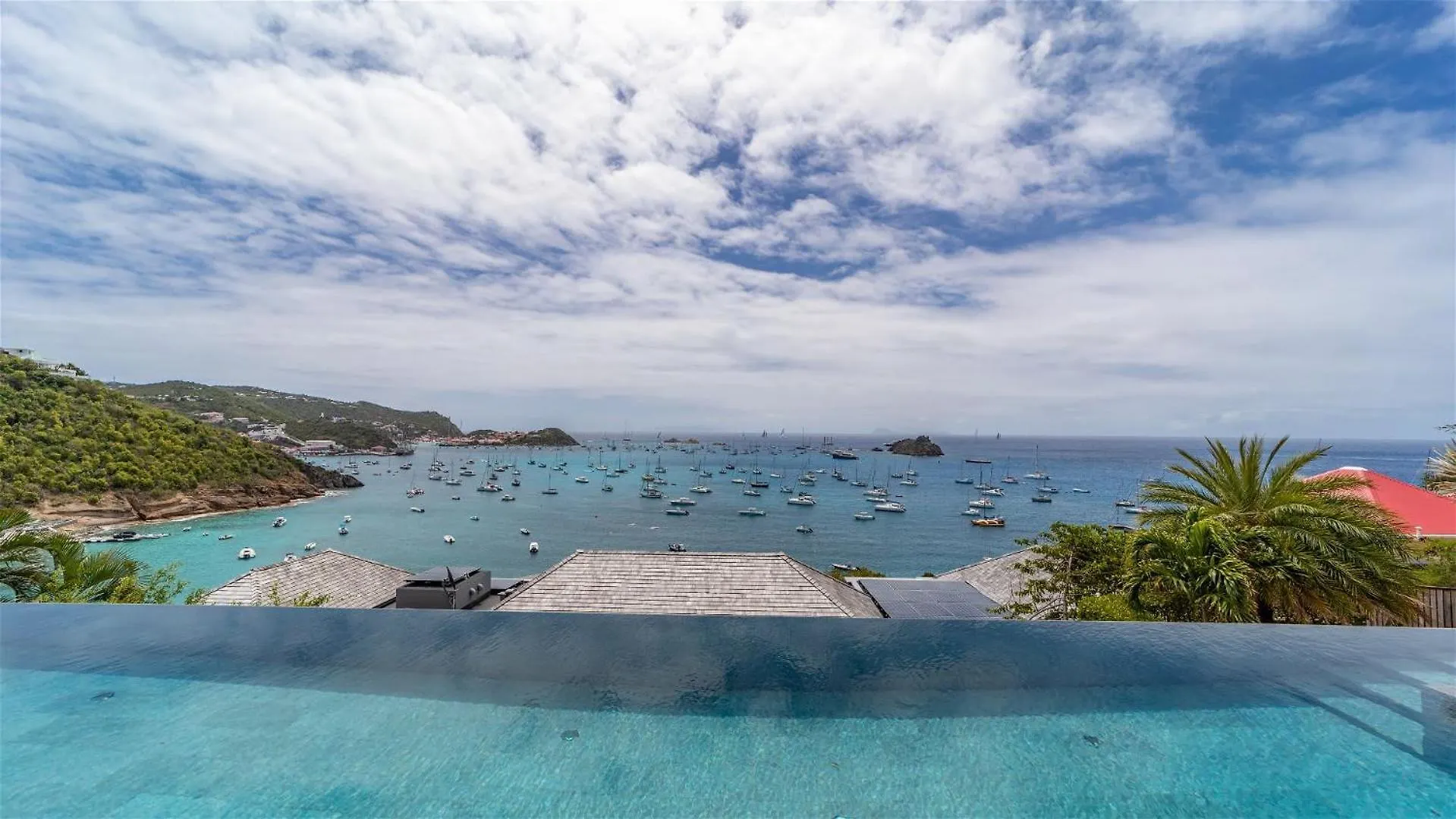 Superb Villa With Panoramic View Over Corossol Bay Gustavia