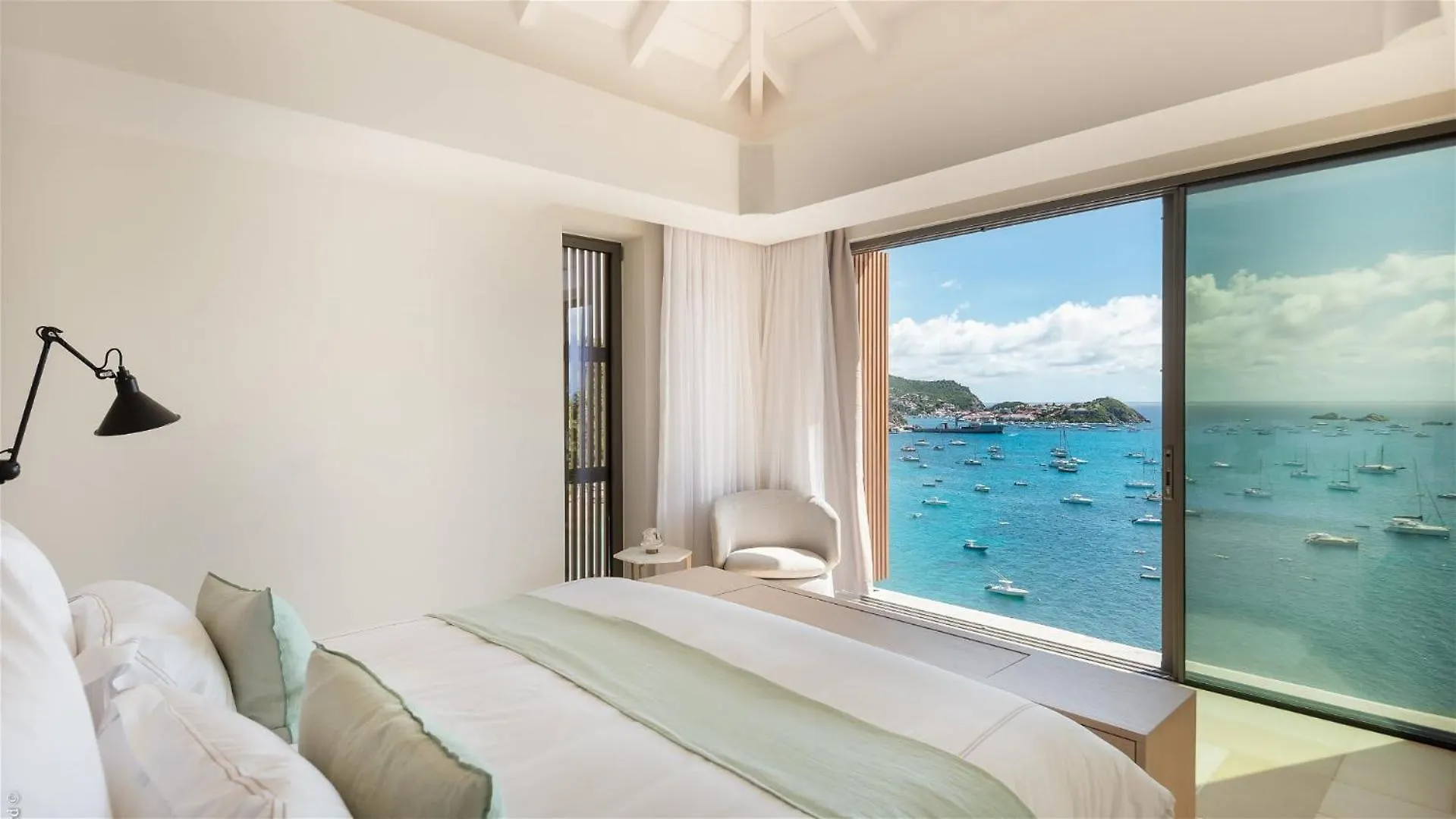 Superb Villa With Panoramic View Over Corossol Bay Gustavia
