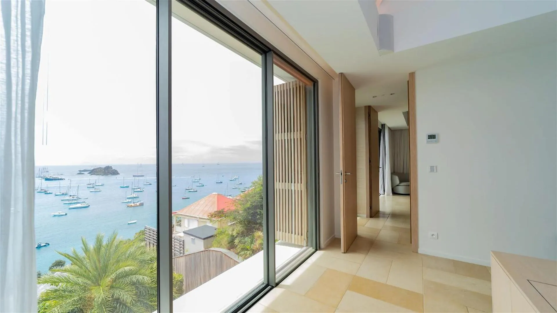 Superb Villa With Panoramic View Over Corossol Bay Gustavia